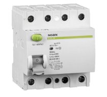 108370 Noark Ex9L-N 4P 40A A 300mA residual current circuit breakers