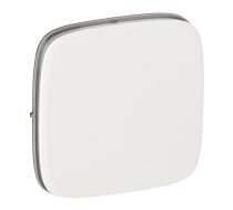 Cover plate Valena Allure - one/two-way switch or push-button - white