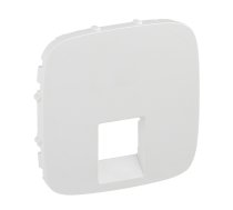 Cover plate Valena Allure - RJ 45/RJ 11 socket - white