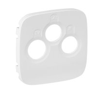 Cover plate Valena Allure - TV-R-SAT socket - white