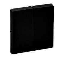 ROCKER FOR 2 GANG SWITCH MAT BLACK VALENA LIFE