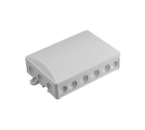 Junction box surface mounting IP54 90x130x40mm grey