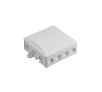 Junction box surface mounting IP54 90x 90x40mm grey