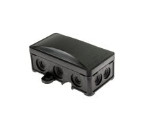 Surface mounted box black UV 90x45x40mm IP54