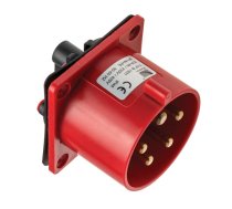 Power plug flush 3P+N+E 32A IP44