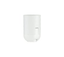 Plastic lampholder E27 white