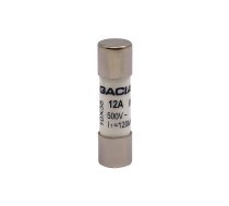 10x38 gG 12A cylindrical fuse link 500VAC