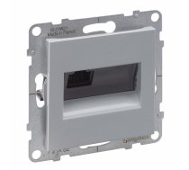 SUNO RJ45 socket category 6 UTP aluminium