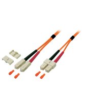 SC/UPC-SC/UPC MultiMode MM OM2 50/125, Duplex, 3.0mm LSZH Orange, 5m ::SC-1.2-1U5