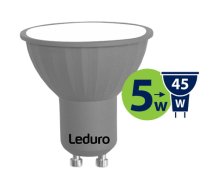 LED GU10 spuldze 5w 100° 400LM 4000K 220-240V