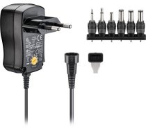 3V-12V Universāls barošanas bloks. Max 7.2W, 600mA. 6 adapteri. Vads 1.8m.W67950