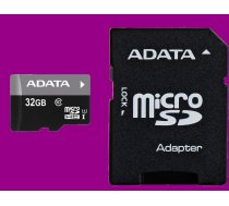 32GB Meža | Medību kameras Atmiņas karte MICRO SD ar SD adapteri, SDHC, CLASS 10 (ADATA)