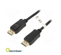 Kabelis | DisplayPort 1.2, HDCP 2.2 | DisplayPort spraudnis, abas puses