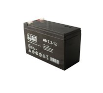 12V 7.2Ah akumulators :: Svina-Skabes :: 12 Volti, 7.2 amperstundas (Ah) :: Klemmes tips T1 (4.75mm)