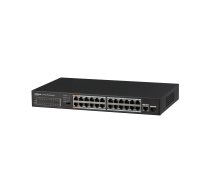 24-Port FE PoE+ 1-Port Gigabit Combo PoE Switch | DAHUA | PFS3125-24ET-190