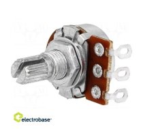 Potentiometer: shaft; single turn; 10k?; 63mW; ±20%; on cable; 6mm