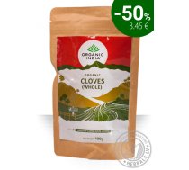 ORGANIC INDIA CLOVE (whole) 100g  AKCIJA -50%