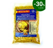 Basmati Rice Steamed with Moong, Split Beans 300g  AKCIJA -30%