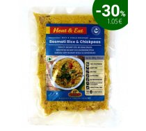 Basmati Rice Steamed with Chickpeas 300g AKCIJA -30%