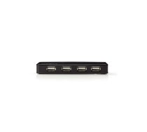 UHUBU2430BK-USB Hub | 4-Port | USB 2.0 | Jauda-5 V / 0,5 A