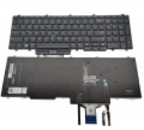 Keyboard US Dell Latitude E5550 (with backlit, no frame)