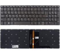 Keyboard US PK132DB2A00 Lenovo IdeaPad 720s-15ISK (grey, with backlit)