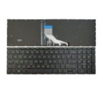 Keyboard US NSK-XNXBC HP Pavilion Gaming 15-cx (with green backlit)