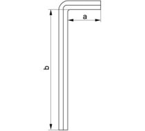 YATO Seškanšu atslēgu komplekts, S.A.E., LONG 12 gb Dimensions (mm) 1/16" 5/64" 3/32" 7/64" 1/8" 9/64" 6/32" 3/16" 7/32" 1/4" 5/16" 3/8"