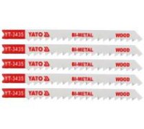 YATO Zāģa asmens BIMETAL, type U, 6 TPI, kokam, 5 gb FOR_wood6TPIlength (mm) 100the amount of packaging 25/250weight (g) 30