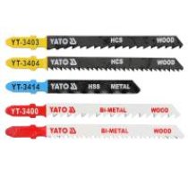 YATO Zāģa asmensS type T, MIX- kokam AND METAL, 5 gb for_wood_and_metalHSS5pcsweight (g) 25the amount of packaging 25/250