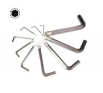 Seškanšu atslēgu komplekts 10 gab., 2-14mm 10 gab., 2-14 mm