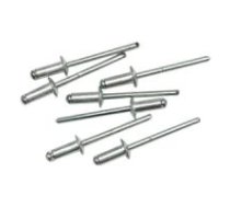 Alumīnija kniežu komplekts 50gb. 3.2x6.4 mm. 3.2x6.4 mm, 50 gab.