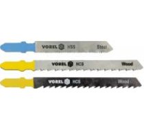 VOREL Zāģa asmens figūrzāģim woodHCS65Mn5pcs10TPI100x75mmquantity in the package IB / MC 100/400