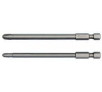 YATO Uzgaļu komplekts S 1/4', 2 gb - TRIWING: NR2X100 mm; NR4X100 mm 1/4' HEX DRIVE 2pcs1_4calaAISI_S2length (mm) 100