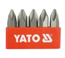 YATO Uzgaļu komplekts PH2 X 5 gb CrV6150philips5pcsthe amount of packaging 100length (mm) 36