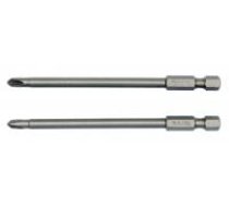 YATO Uzgaļu komplekts S 1/4', 2 gb - TRIWING: NR1X100 mm; NR3X100 mm 1/4' HEX DRIVE 2pcs1_4calaAISI_S2length (mm) 100
