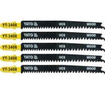 YATO Zāģa asmens type T, 13-8 TPI, kokam, 5 gb HCS65MnFOR_woodlength (mm) 115TPI 13-8weight (g) 35