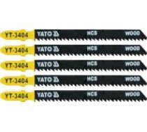 YATO Zāģa asmens type T, 10 TPI, kokam, 5 gb HCS65MnFOR_wood10TPIlength (mm) 100weight (g) 25