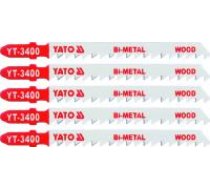 YATO Zāģa asmens BIMETAL, type T, 6 TPI, kokam, 5 gb FOR_wood6TPIlength (mm) 100weight (g) 30