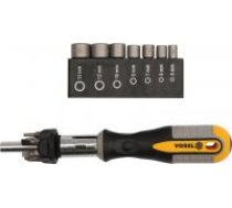 VOREL Skrūvgriežu komplekts 14 gb RATCHET CrV6150number of tools (pc) 14weight (g) 375