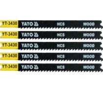 YATO Zāģa asmens type U, 10 TPI, kokam, 5 gb HCS65MnFOR_wood10TPIthe amount of packaging 25/250weight (g) 30