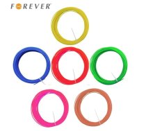 Forever ABS 1.75mm Plastikāts 6in1 Sarkans / Zils / Zaļš / Dzeltens / Brūns / Rozā 3m katra krāsa priekš 3D Drukas Pildspalvas