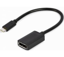 Gembird Kabelis Gembird USB Type-C Male - DisplayPort Female 4K 15cm Black