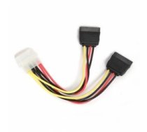 Gembird Kabelis Gembird 2 x SATA - Molex