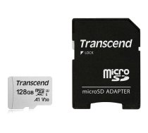 TRANSCEND MEMORY MICRO SDXC 128GB W/ADAP/C10 TS128GUSD300S-A TRANSCEND