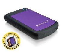 TRANSCEND External HDD|TRANSCEND|StoreJet|2TB|USB 3.0|Colour Purple|TS2TSJ25H3P