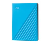Western Digital External HDD|WESTERN DIGITAL|My Passport|4TB|USB 2.0|USB 3.0|USB 3.2|Colour Blue|WDBPKJ0040BBL-WESN