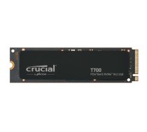 Crucial SSD|CRUCIAL|T700|4TB|M.2|PCIE|NVMe|TLC|Zarakstīšanas ātrums 11800 MB/sec|Izlasīšanas ātrums 12400 MB/sec|TBW 2400 TB|CT4000T700SSD3