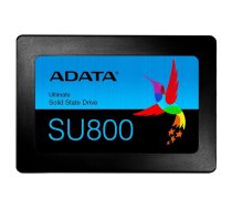 Adata SSD|ADATA|SU800|1TB|SATA 3.0|TLC|rakstīšanas ātrums 520 MB/sec|lasīšanas ātrums 560 MB/sec|2,5"|TBW 800 TB|MTBF 2000000 stundas|ASU800SS-1TT-C