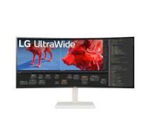 LG LCD monitors|LG|38WR85QC-W|37,5"|Business/Curved/21 : 9|Panelis IPS|3840x1600|21:9|144 Hz|144 ms|1 ms|Krāsa balta|38WR85QC-W